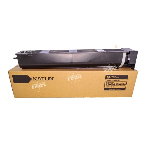 [07001182] Toner Cartucho Black Konica Minolta [Katun Business Color] TN411K  765 gramos
