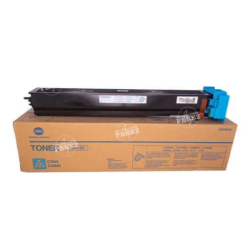 [07001195] Toner Cartucho Cyan Konica Minolta [Konica Minolta] (510g) (TN613C) 