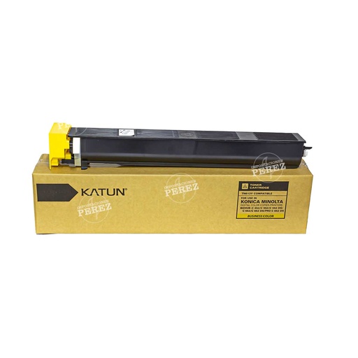 [07001218] Toner Cartucho Yellow Konica Minolta [Katun Business Color] (510g) (Tn613Y) 