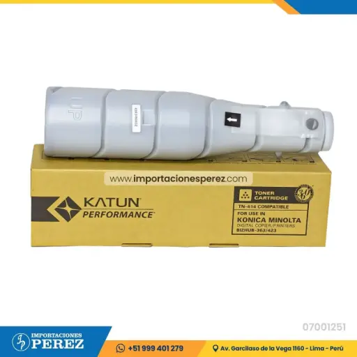 [07001251] Toner Cartucho Konica Minolta [Katun Performance] Tn414 512g 