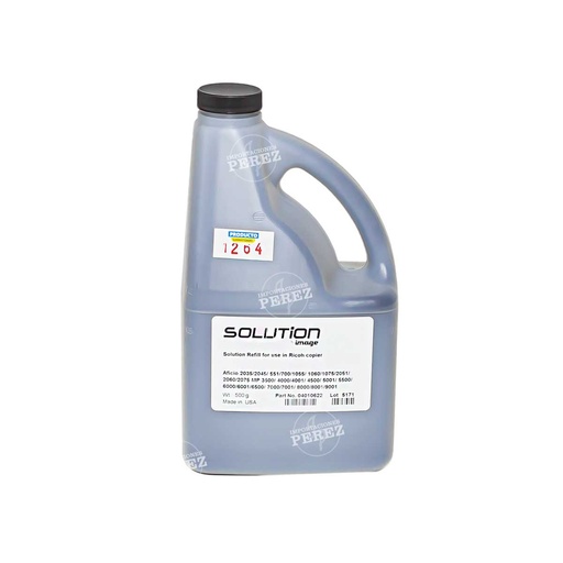 [07001264] Toner Recarga Ricoh [Image Solution] Galonera 500g 