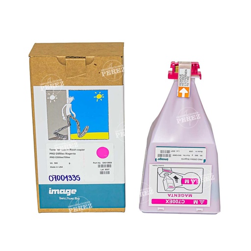 [07001335] Toner Cartucho Magenta Ricoh [Image]  560g 