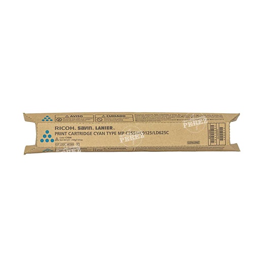 [07001365] Toner Cartucho Cyan Ricoh [Original Ricoh]  (210g) 
