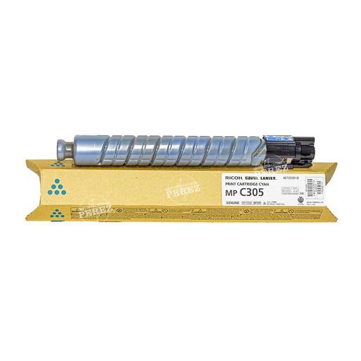 [07001373] Toner Cartucho Cyan Ricoh [Original - Ricoh]  (83g) (MpC305SP) 