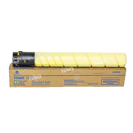 [07001385] Toner Cartucho Yellow Konica Minolta [Konica Minolta]  (514g) (Tn512Y) 