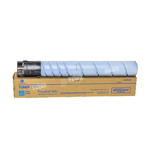 [07001387] Toner Cartucho Cyan Konica Minolta [Konica Minolta]  (514g) (Tn512C) 