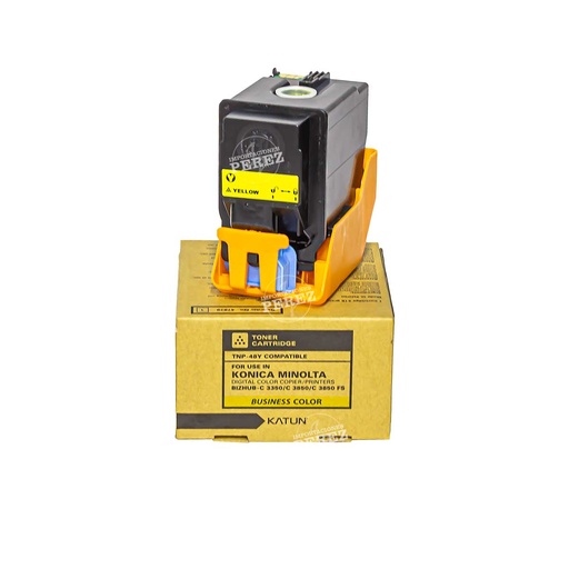 [07001417] Toner Cartucho Yellow Konica Minolta [Katun Business Color] (215g) (Tnp48Y) 