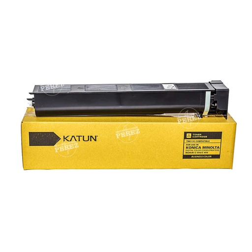 [07001452] Toner Cartucho Black Konica Minolta [Katun Business Color] (765g) (TN611K) 
