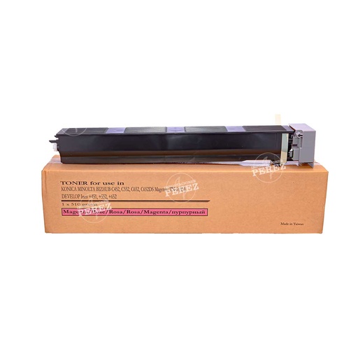 [07001515] Toner Cartucho Magenta Konica Minolta [Premium] (510g) (Tn613M) 
