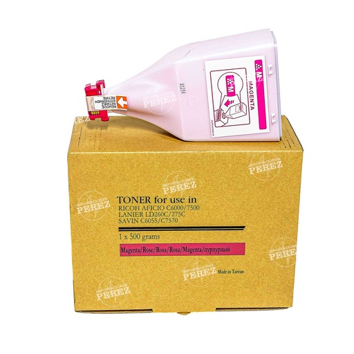 [07001524] Toner Cartucho Magenta Ricoh [Premium] (560g) (MPC7500A) 