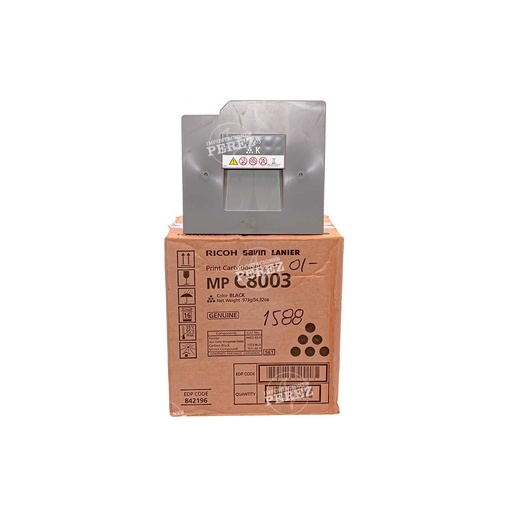 [07001588] Toner Cartucho Black 973g [Original - Ricoh]