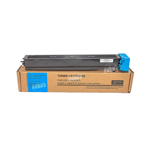 [07001733] Toner Cartucho Cyan Konica Minolta [Intercopy] (510g) (Tn613C) 
