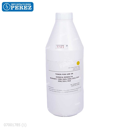 [07001785] Toner Recarga Yellow Konica Minolta [Advance] Botella/460g 