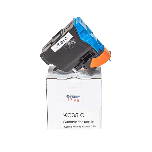 [07001795] Toner Cartucho Cyan 110v Konica Minolta [Intercopy] (150g) (TNP22C) 