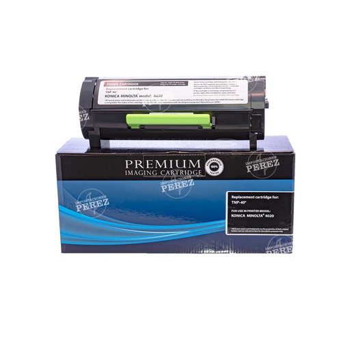[07001868] Toner Cartucho Konica Minolta [Intercopy] 110v Black (Tnp40/42) 