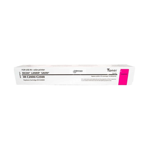 [07001901] Toner Cartucho Magenta Ricoh [Intercopy] IMC2500 (310g)