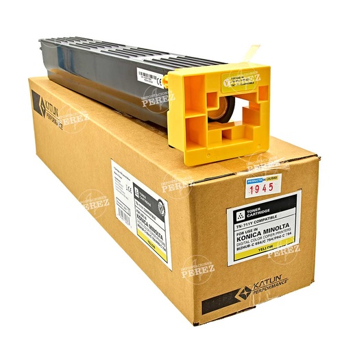 [07001945] Toner Cartucho Yellow Konica Minolta [Katun Performance] Tn711Y 535g 