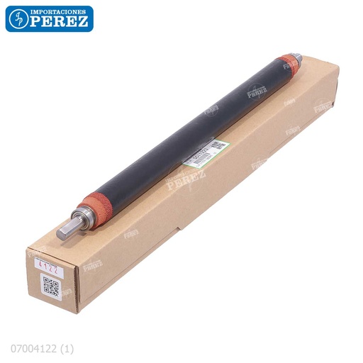 [07004122] Rodillo Presión c/rodaje [Cet] Negro (Fusor) 