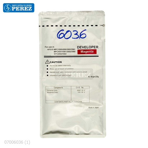 [07006036] Revelador [Cet] Magenta (-) 