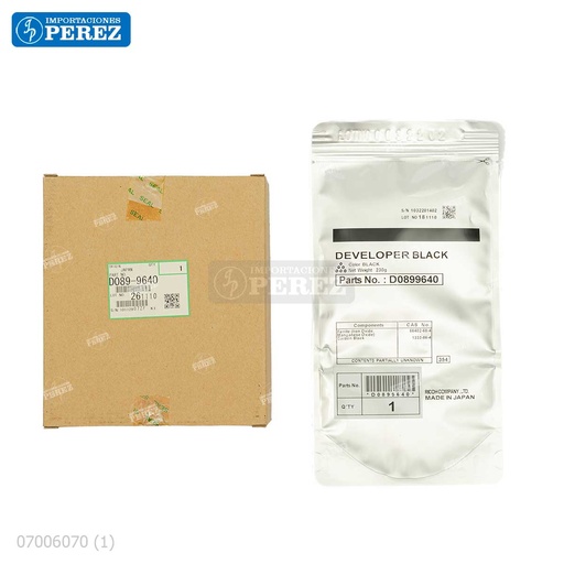 [07006070] Revelador [Ricoh - Original] Negro (-) 