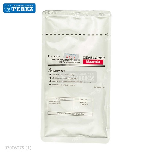 [07006075] Revelador Magenta  215g [Cet]