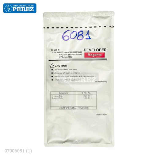 [07006081] Revelador [Cet] Magenta (-) 