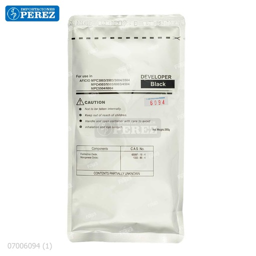 [07006094] Revelador Black 380g [Cet]
