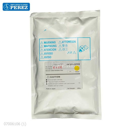 [07006106] Revelador Yellow 400g [Cet]