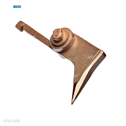 [07011000] Uña [Cet] (Kit x02) c/ Resorte Plomo (Rodillo Calor) 