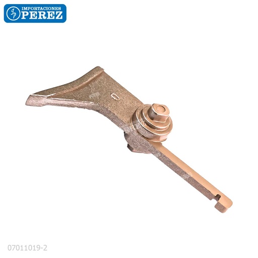 [07011019] Uña [Cet] (Kit x02) c/ Resorte Plomo (Rodillo Calor) 