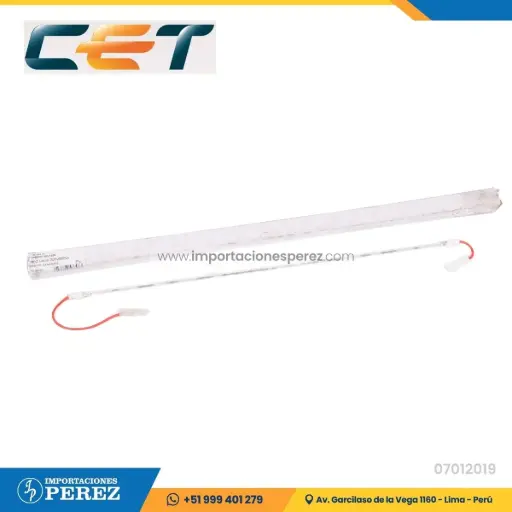 [07012019] Lámpara Calor/Fusor N° 02 - Cable Rojo (HEATER:208V:900W) [Cet]