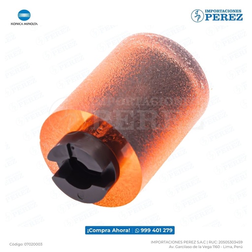 [07020003] Rueda [Konica Minolta - Original] (Bandeja - Pickup/Feed) 