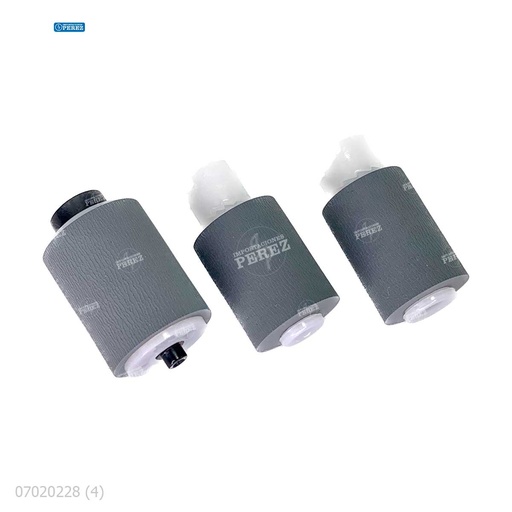 [07020228] Rueda [Dki] (Kit x03) (Adf - Fru Pickup Roller) 