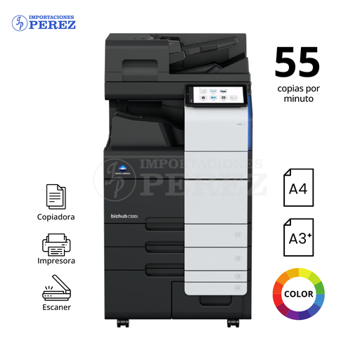 [0103109] Fotocopiadora Konica Minolta Bizhub C550i