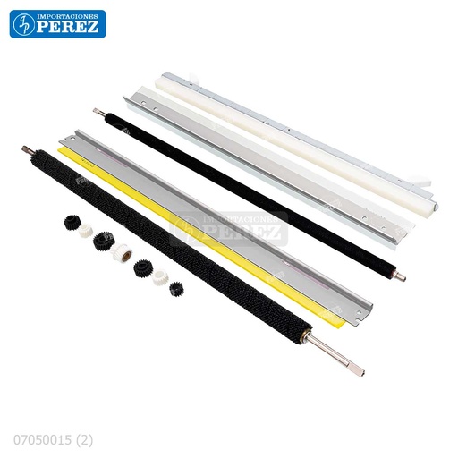 [07050015] Kit Mantenimiento Cilindro Kit x06 Contiene: 01 Brush Limpieza + 01 Cuchilla Limpieza + 01 Brush Apply + 01 Cuchilla Apply + 01 Cera + 01 Juego Gear [Original - Ricoh]- Pro-/C900/C900S/ [PMG178PCUK]