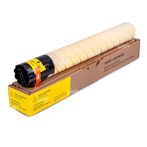 [07001981] Toner Cartucho Yellow Konica Minolta [Intercopy] TN221Y 509g 
