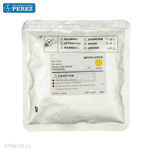 [07006136] Revelador Yellow [Cet] (200g) 