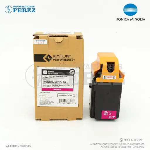 [07001435] Toner Cartucho Magenta 110v TNP79M/TNP80M/TNP81M 164g [Katun Performance]