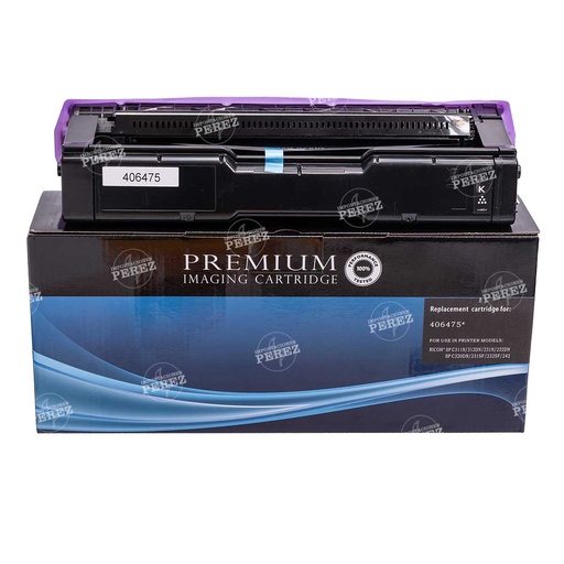 [07001185] Toner Cartucho Black Ricoh [Intercopy] SP-C310HA 