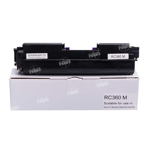 [07001202] Toner Cartucho Magenta Ricoh [Intercopy] SP-C360 
