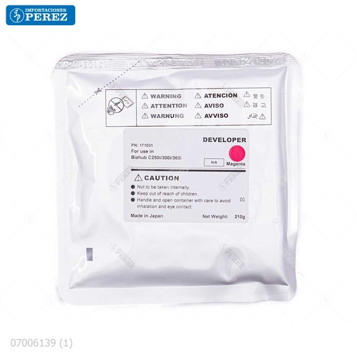 [07006139] Revelador Magenta [Cet] (210g)