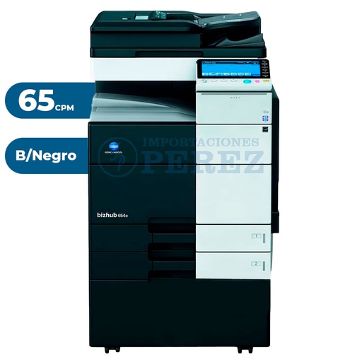 [0103007] Fotocopiadora Konica Minolta Bizhub 654e REMANUFACTURADA *****ANTES DE CONECTAR EL EQUIPO VERIFICAR EL VOLTAJE*****