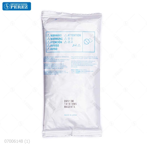[07006148] Revelador Magenta DV613M 1200g [Original - Konica Minolta]