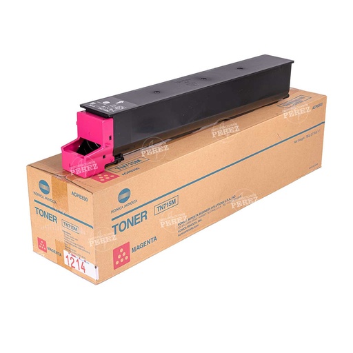 [07001214] Toner Cartucho Magenta Konica Minolta [Original] 110v TN715M 780g 