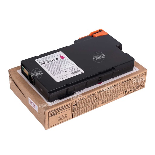 [07001520] Tinta Cartucho Magenta Ricoh [Original] 110/220v Type CW2200