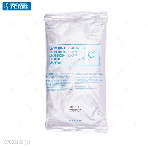 [07006159] Revelador DV010 (01 Bolsa x 825g) [Original - Konica Minolta]