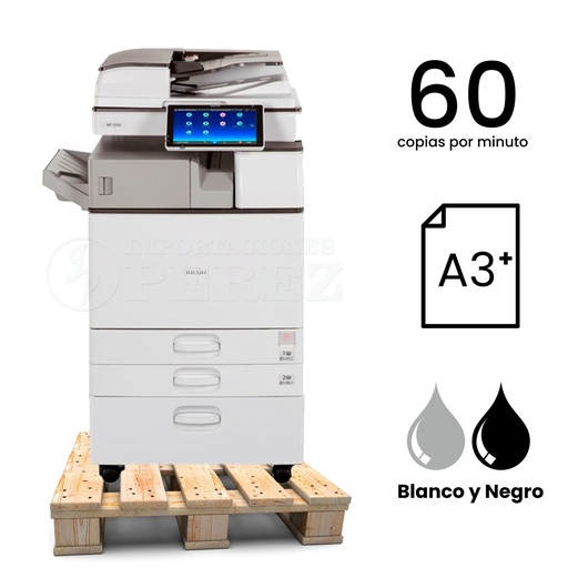 [0107029] Fotocopiadora Ricoh MP 6055 REMANUFACTURADA *****ANTES DE CONECTAR EL EQUIPO VERIFICAR EL VOLTAJE*****