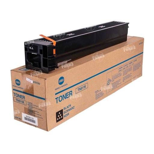 [07001551] Toner Cartucho Black Konica Minolta [Original] 220v TN611K 765g