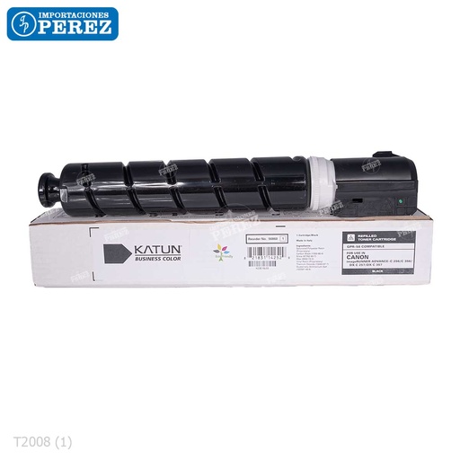 [07002008T] Toner Cartucho Black Canon [Katun Business Color] GPR58 329g 