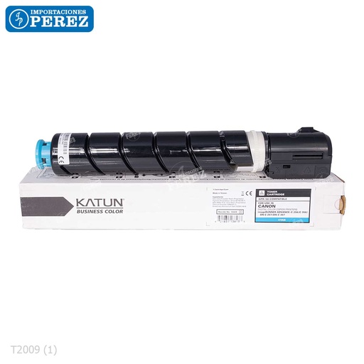 [07002009T] Toner Cartucho Cyan Canon [Katun Business Color] GPR58 227g 